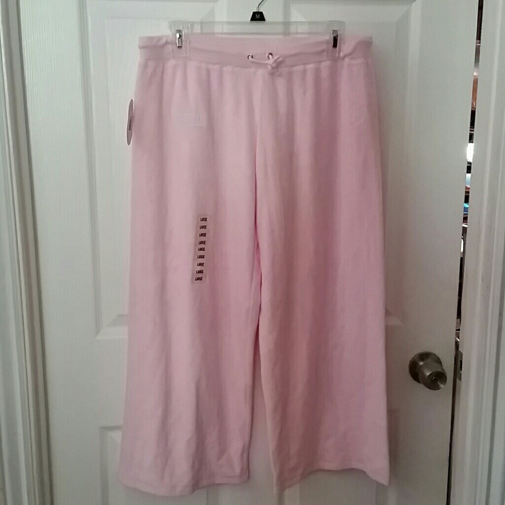 Vintage Y2K Von Dutch Terry Cloth capri  pants LG